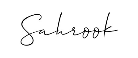 Enhance your business communications with Sahrook signature in Allison_Script lettering. Clean, modern, and universally compatible. Sahrook signature style 2 images and pictures png