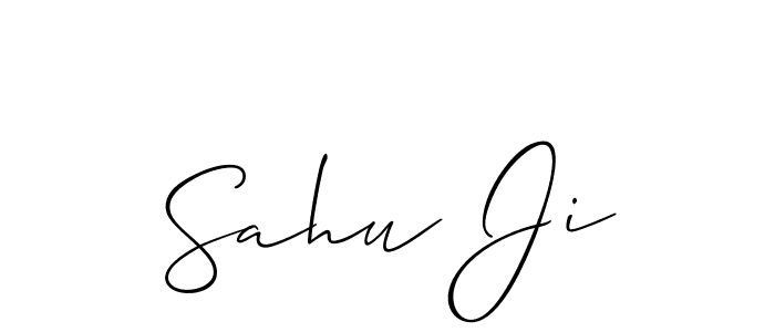 Here are the top 10 professional signature styles for the name Sahu Ji. These are the best autograph styles you can use for your name. Sahu Ji signature style 2 images and pictures png