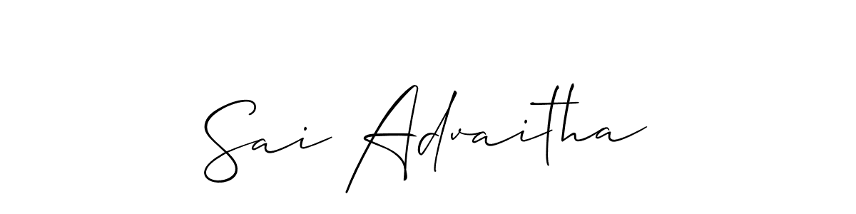 You can use this online signature creator to create a handwritten signature for the name Sai Advaitha. This is the best online autograph maker. Sai Advaitha signature style 2 images and pictures png