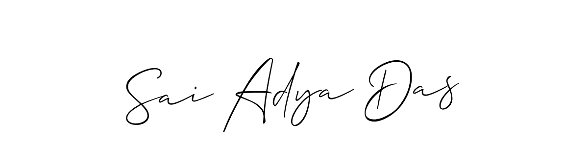 Check out images of Autograph of Sai Adya Das name. Actor Sai Adya Das Signature Style. Allison_Script is a professional sign style online. Sai Adya Das signature style 2 images and pictures png