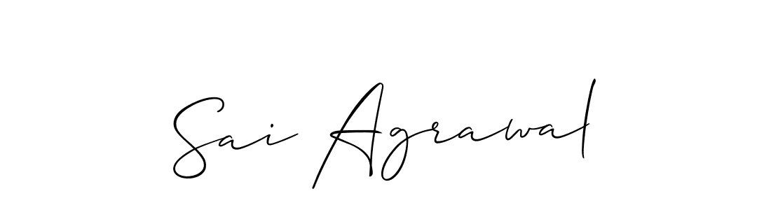 Check out images of Autograph of Sai Agrawal name. Actor Sai Agrawal Signature Style. Allison_Script is a professional sign style online. Sai Agrawal signature style 2 images and pictures png