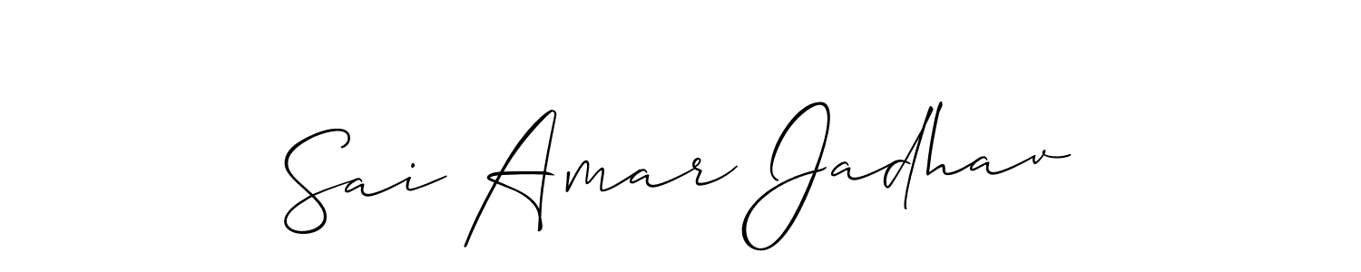 Here are the top 10 professional signature styles for the name Sai Amar Jadhav. These are the best autograph styles you can use for your name. Sai Amar Jadhav signature style 2 images and pictures png