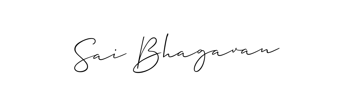 You can use this online signature creator to create a handwritten signature for the name Sai Bhagavan. This is the best online autograph maker. Sai Bhagavan signature style 2 images and pictures png