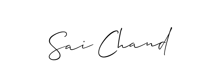 Make a beautiful signature design for name Sai Chand. Use this online signature maker to create a handwritten signature for free. Sai Chand signature style 2 images and pictures png