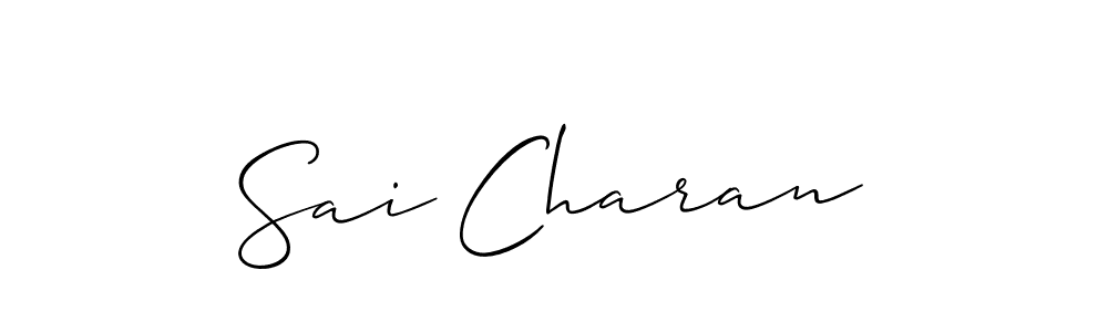 Once you've used our free online signature maker to create your best signature Allison_Script style, it's time to enjoy all of the benefits that Sai Charan name signing documents. Sai Charan signature style 2 images and pictures png