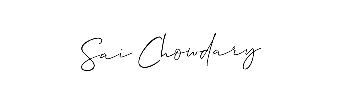 See photos of Sai Chowdary official signature by Spectra . Check more albums & portfolios. Read reviews & check more about Allison_Script font. Sai Chowdary signature style 2 images and pictures png