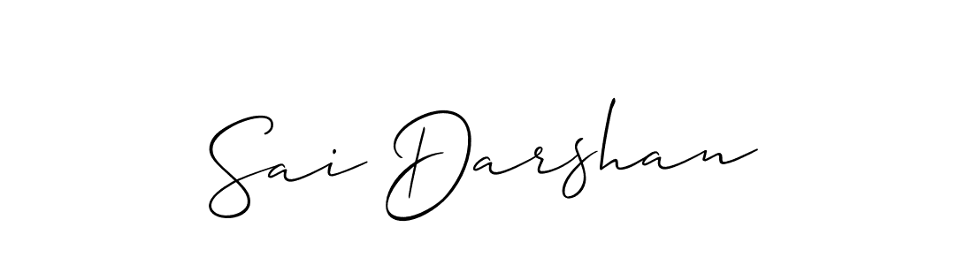 This is the best signature style for the Sai Darshan name. Also you like these signature font (Allison_Script). Mix name signature. Sai Darshan signature style 2 images and pictures png