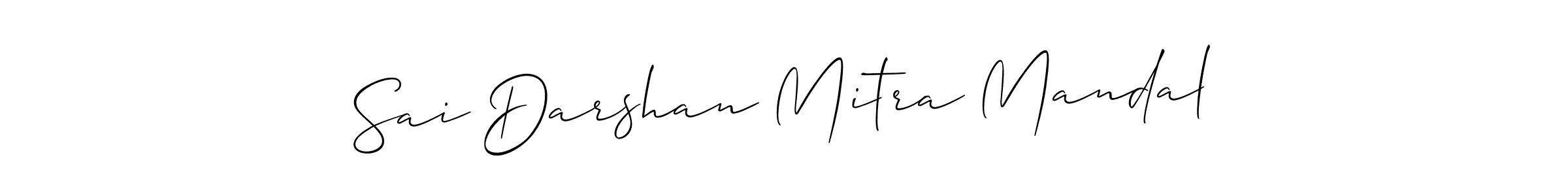 You should practise on your own different ways (Allison_Script) to write your name (Sai Darshan Mitra Mandal) in signature. don't let someone else do it for you. Sai Darshan Mitra Mandal signature style 2 images and pictures png