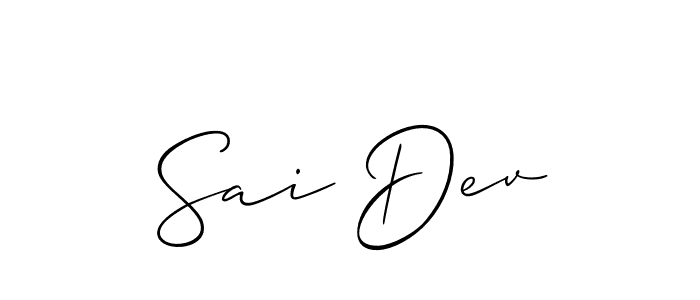 This is the best signature style for the Sai Dev name. Also you like these signature font (Allison_Script). Mix name signature. Sai Dev signature style 2 images and pictures png