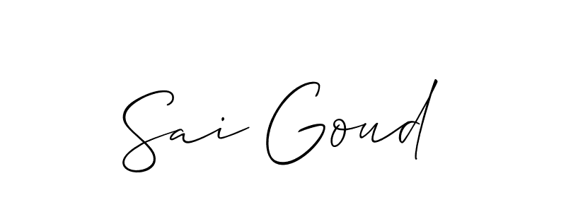 Check out images of Autograph of Sai Goud name. Actor Sai Goud Signature Style. Allison_Script is a professional sign style online. Sai Goud signature style 2 images and pictures png
