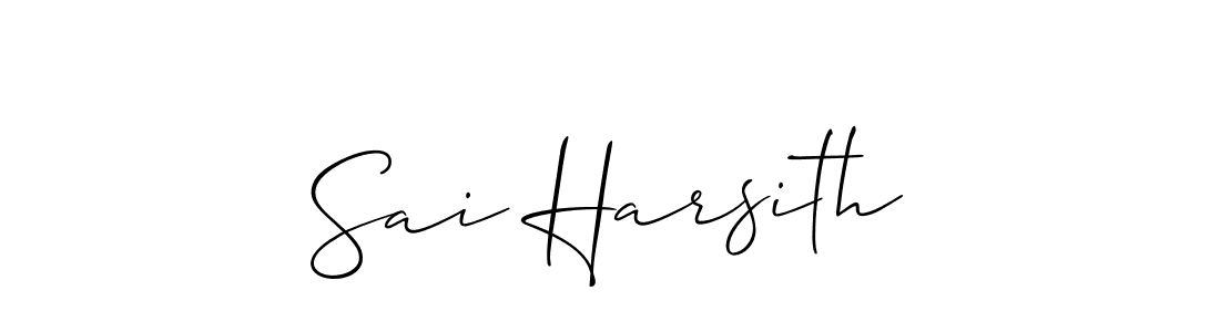 You can use this online signature creator to create a handwritten signature for the name Sai Harsith. This is the best online autograph maker. Sai Harsith signature style 2 images and pictures png