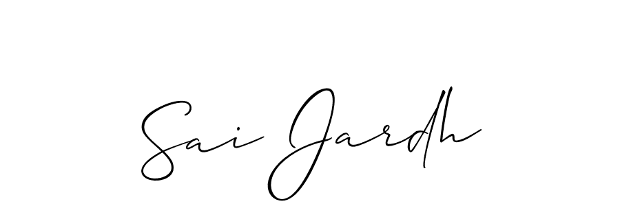 Once you've used our free online signature maker to create your best signature Allison_Script style, it's time to enjoy all of the benefits that Sai Jardh name signing documents. Sai Jardh signature style 2 images and pictures png