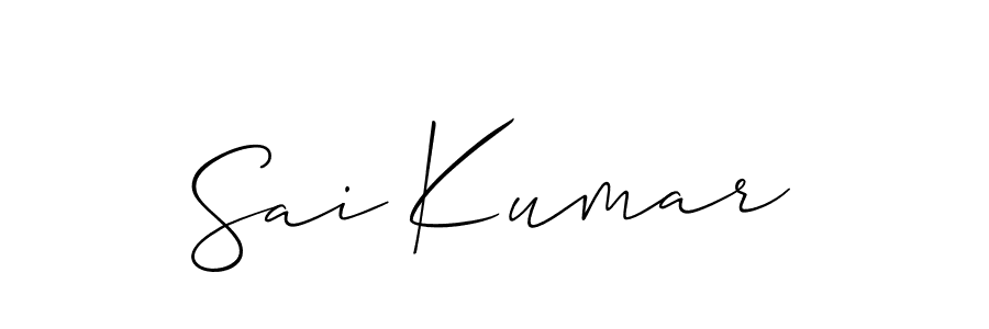 Best and Professional Signature Style for Sai Kumar. Allison_Script Best Signature Style Collection. Sai Kumar signature style 2 images and pictures png