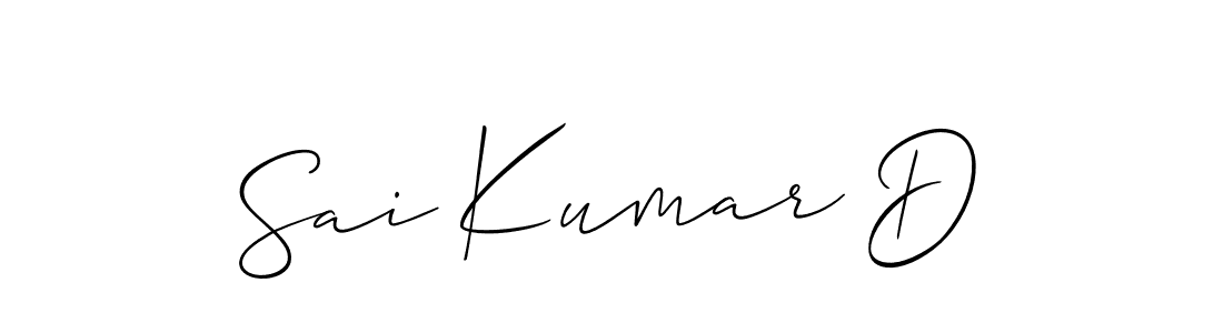 See photos of Sai Kumar D official signature by Spectra . Check more albums & portfolios. Read reviews & check more about Allison_Script font. Sai Kumar D signature style 2 images and pictures png