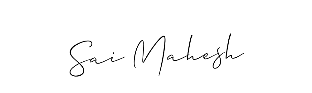 Make a beautiful signature design for name Sai Mahesh. Use this online signature maker to create a handwritten signature for free. Sai Mahesh signature style 2 images and pictures png