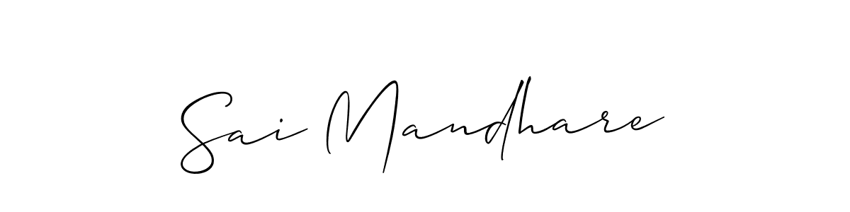 You can use this online signature creator to create a handwritten signature for the name Sai Mandhare. This is the best online autograph maker. Sai Mandhare signature style 2 images and pictures png