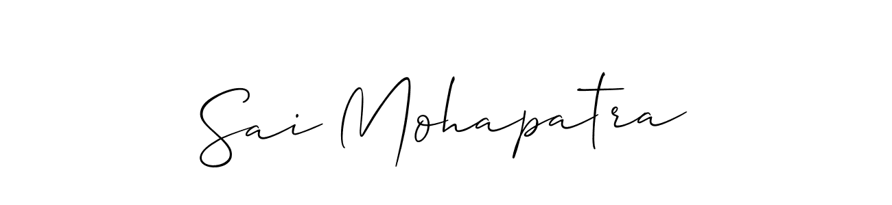 How to Draw Sai Mohapatra signature style? Allison_Script is a latest design signature styles for name Sai Mohapatra. Sai Mohapatra signature style 2 images and pictures png