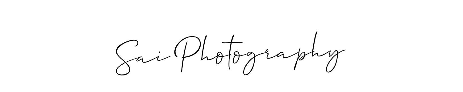 This is the best signature style for the Sai Photography name. Also you like these signature font (Allison_Script). Mix name signature. Sai Photography signature style 2 images and pictures png