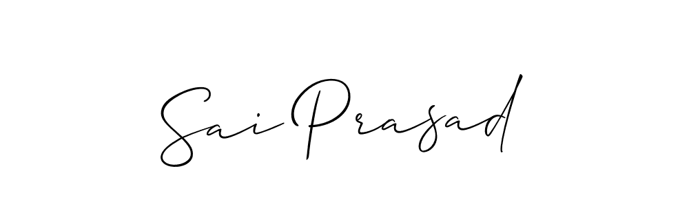 It looks lik you need a new signature style for name Sai Prasad. Design unique handwritten (Allison_Script) signature with our free signature maker in just a few clicks. Sai Prasad signature style 2 images and pictures png