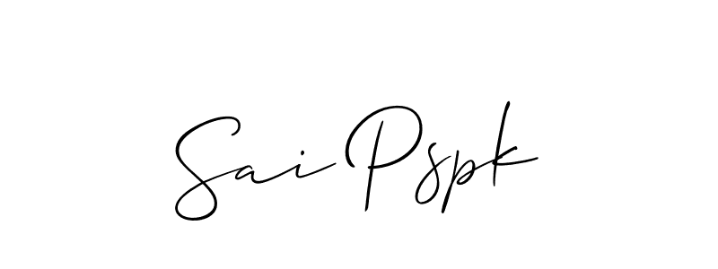 See photos of Sai Pspk official signature by Spectra . Check more albums & portfolios. Read reviews & check more about Allison_Script font. Sai Pspk signature style 2 images and pictures png