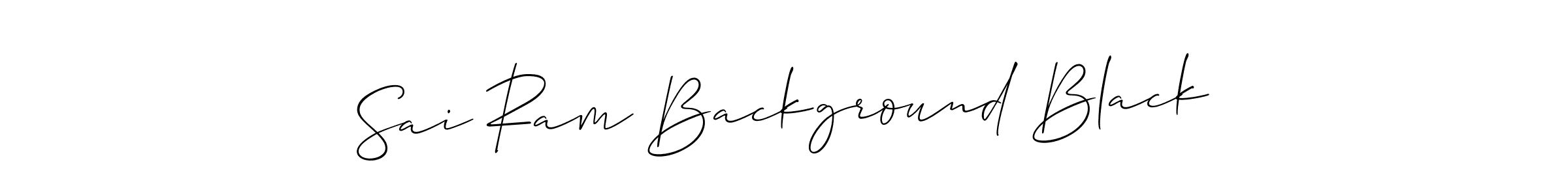 Make a beautiful signature design for name Sai Ram Background Black. Use this online signature maker to create a handwritten signature for free. Sai Ram Background Black signature style 2 images and pictures png