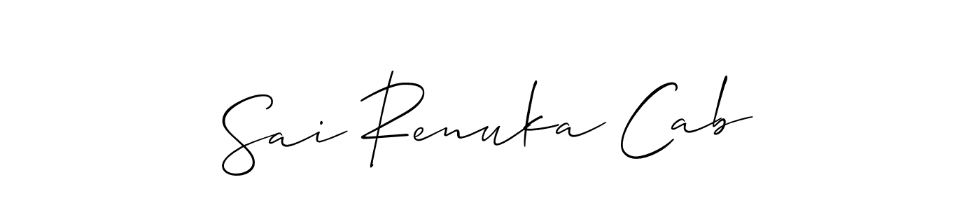 You can use this online signature creator to create a handwritten signature for the name Sai Renuka Cab. This is the best online autograph maker. Sai Renuka Cab signature style 2 images and pictures png