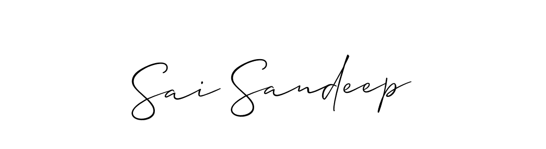 Make a beautiful signature design for name Sai Sandeep. Use this online signature maker to create a handwritten signature for free. Sai Sandeep signature style 2 images and pictures png