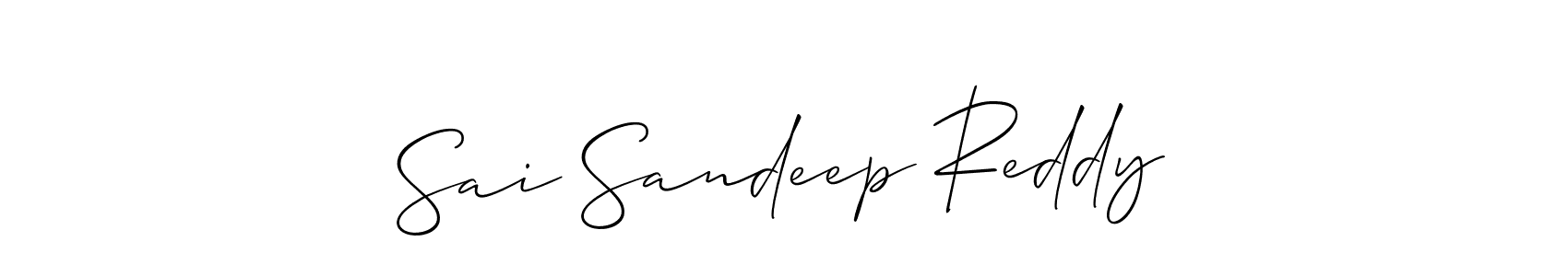 You should practise on your own different ways (Allison_Script) to write your name (Sai Sandeep Reddy) in signature. don't let someone else do it for you. Sai Sandeep Reddy signature style 2 images and pictures png