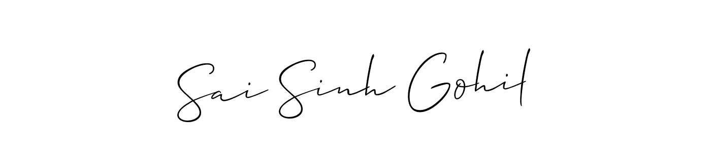 Here are the top 10 professional signature styles for the name Sai Sinh Gohil. These are the best autograph styles you can use for your name. Sai Sinh Gohil signature style 2 images and pictures png