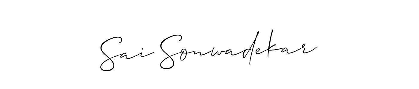 Check out images of Autograph of Sai Sonwadekar name. Actor Sai Sonwadekar Signature Style. Allison_Script is a professional sign style online. Sai Sonwadekar signature style 2 images and pictures png