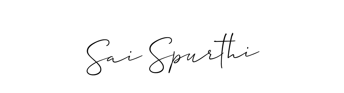 See photos of Sai Spurthi official signature by Spectra . Check more albums & portfolios. Read reviews & check more about Allison_Script font. Sai Spurthi signature style 2 images and pictures png