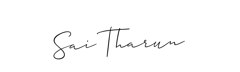 This is the best signature style for the Sai Tharun name. Also you like these signature font (Allison_Script). Mix name signature. Sai Tharun signature style 2 images and pictures png