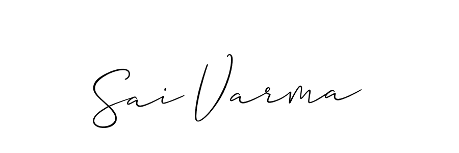 Make a beautiful signature design for name Sai Varma. Use this online signature maker to create a handwritten signature for free. Sai Varma signature style 2 images and pictures png