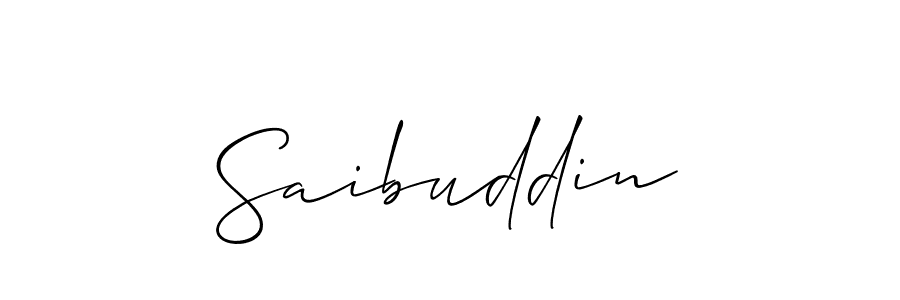 Make a short Saibuddin signature style. Manage your documents anywhere anytime using Allison_Script. Create and add eSignatures, submit forms, share and send files easily. Saibuddin signature style 2 images and pictures png