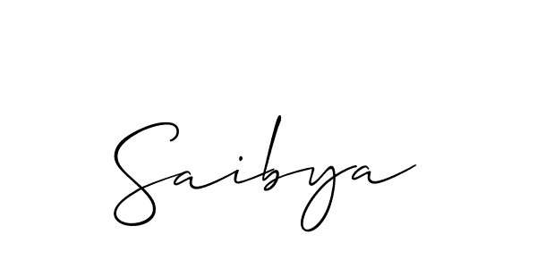 Make a short Saibya signature style. Manage your documents anywhere anytime using Allison_Script. Create and add eSignatures, submit forms, share and send files easily. Saibya signature style 2 images and pictures png