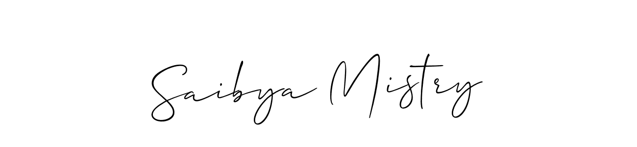 if you are searching for the best signature style for your name Saibya Mistry. so please give up your signature search. here we have designed multiple signature styles  using Allison_Script. Saibya Mistry signature style 2 images and pictures png