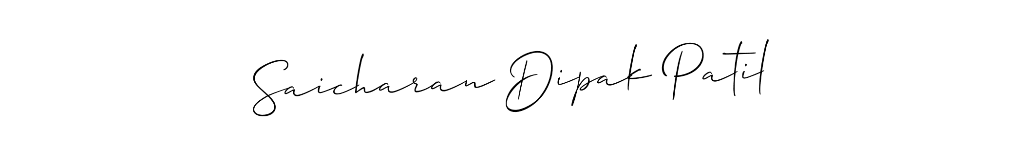 You can use this online signature creator to create a handwritten signature for the name Saicharan Dipak Patil. This is the best online autograph maker. Saicharan Dipak Patil signature style 2 images and pictures png