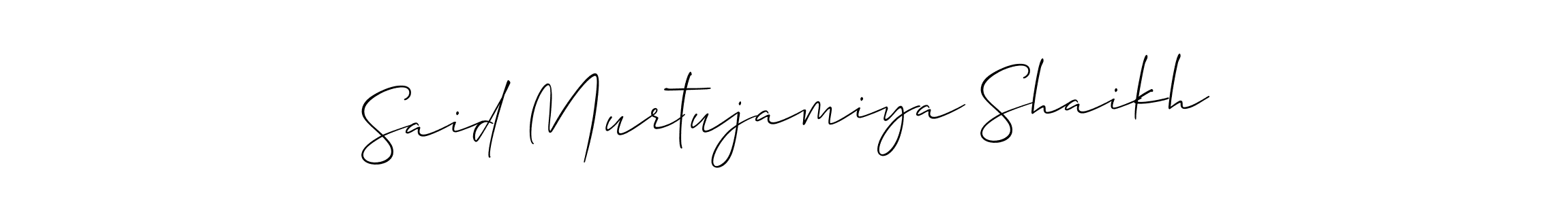 Best and Professional Signature Style for Said Murtujamiya Shaikh. Allison_Script Best Signature Style Collection. Said Murtujamiya Shaikh signature style 2 images and pictures png