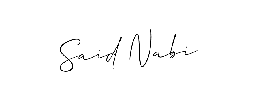 This is the best signature style for the Said Nabi name. Also you like these signature font (Allison_Script). Mix name signature. Said Nabi signature style 2 images and pictures png