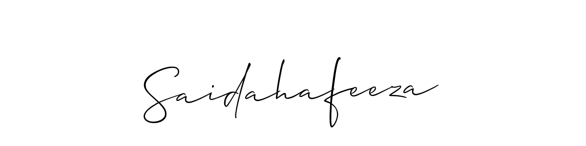 Here are the top 10 professional signature styles for the name Saidahafeeza. These are the best autograph styles you can use for your name. Saidahafeeza signature style 2 images and pictures png