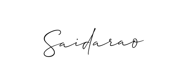 Similarly Allison_Script is the best handwritten signature design. Signature creator online .You can use it as an online autograph creator for name Saidarao. Saidarao signature style 2 images and pictures png