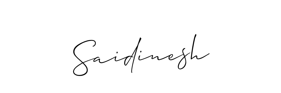 How to Draw Saidinesh signature style? Allison_Script is a latest design signature styles for name Saidinesh. Saidinesh signature style 2 images and pictures png