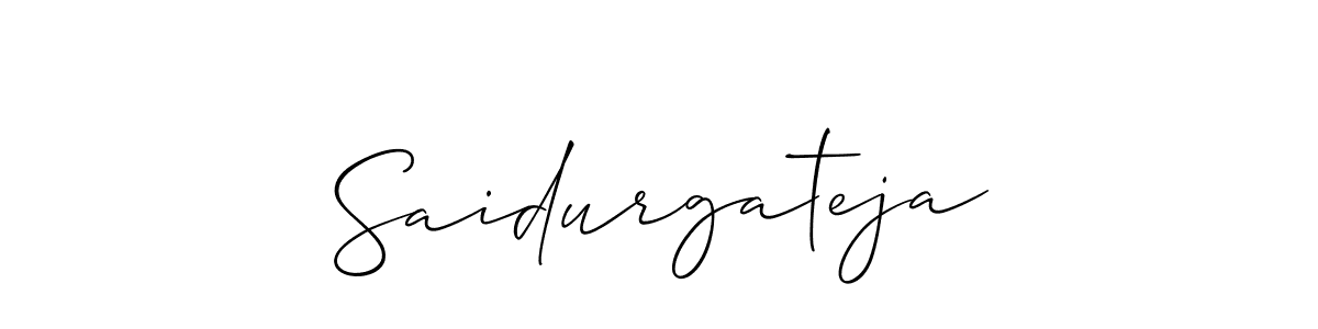 Best and Professional Signature Style for Saidurgateja. Allison_Script Best Signature Style Collection. Saidurgateja signature style 2 images and pictures png