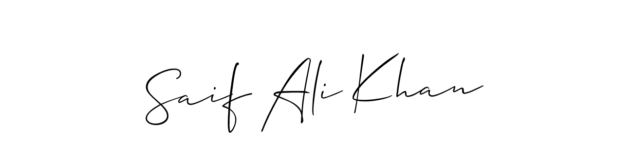 Similarly Allison_Script is the best handwritten signature design. Signature creator online .You can use it as an online autograph creator for name Saif Ali Khan. Saif Ali Khan signature style 2 images and pictures png