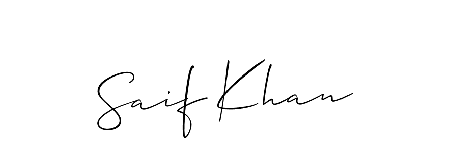 Once you've used our free online signature maker to create your best signature Allison_Script style, it's time to enjoy all of the benefits that Saif Khan name signing documents. Saif Khan signature style 2 images and pictures png