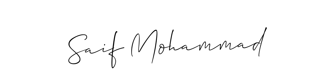 Best and Professional Signature Style for Saif Mohammad. Allison_Script Best Signature Style Collection. Saif Mohammad signature style 2 images and pictures png