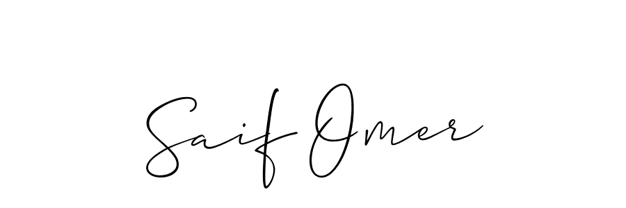 Make a short Saif Omer signature style. Manage your documents anywhere anytime using Allison_Script. Create and add eSignatures, submit forms, share and send files easily. Saif Omer signature style 2 images and pictures png