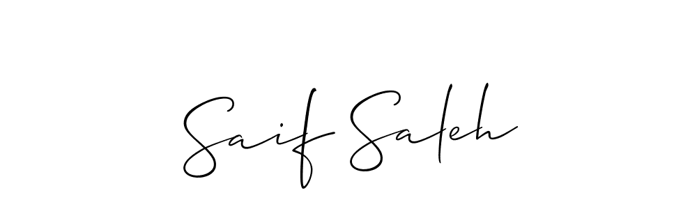 Make a short Saif Saleh signature style. Manage your documents anywhere anytime using Allison_Script. Create and add eSignatures, submit forms, share and send files easily. Saif Saleh signature style 2 images and pictures png