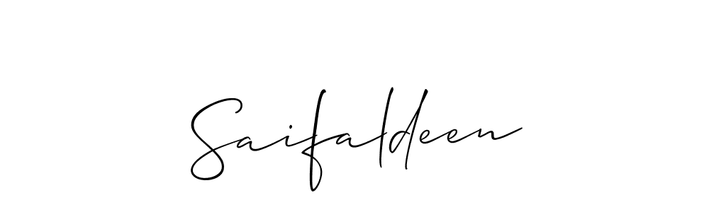 Best and Professional Signature Style for Saifaldeen. Allison_Script Best Signature Style Collection. Saifaldeen signature style 2 images and pictures png