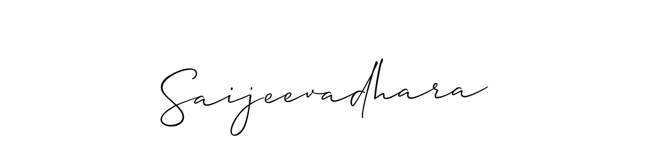 Make a beautiful signature design for name Saijeevadhara. With this signature (Allison_Script) style, you can create a handwritten signature for free. Saijeevadhara signature style 2 images and pictures png